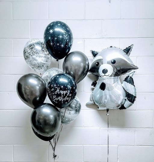 Happy Birthday Bundle with Raccoon