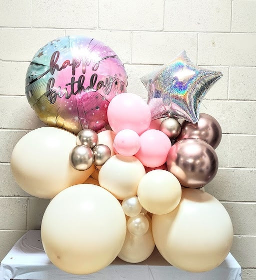 Blush Birthday Cluster